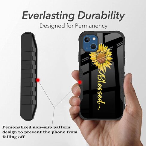 Compatible with iPhone 15 Case for Men Women, Baseball Legend Design Heavy Duty Anti Slip Shockproof Hard PC Backplane Soft TPU Prevention Protective Case for iPhone 15 in Saudi Arabia