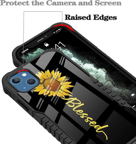Compatible with iPhone 15 Case for Men Women, Baseball Legend Design Heavy Duty Anti Slip Shockproof Hard PC Backplane Soft TPU Prevention Protective Case for iPhone 15 in Saudi Arabia