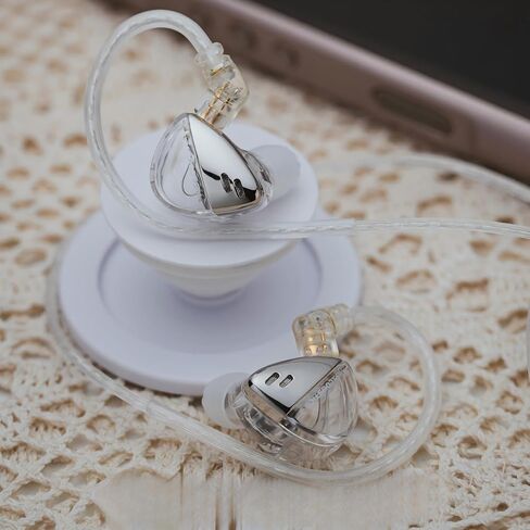 KZ X Angelears Libra Ultra-Wide Frequency Dynamic Driver HiFi in-Ear Earphone IEMs, 1DD in Ear Monitor with 0.75 Replaceable Cable (Without Mic) in Saudi Arabia