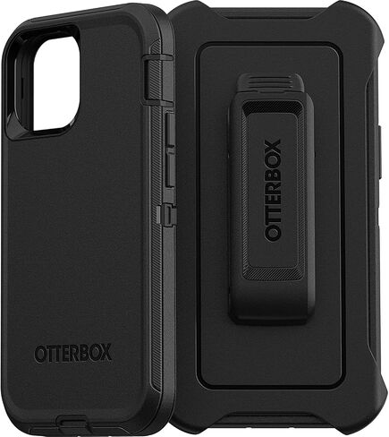 OtterBox Defender Series Case for Apple iPhone 13 Mini - Non-Retail Packaging (Black) in Saudi Arabia
