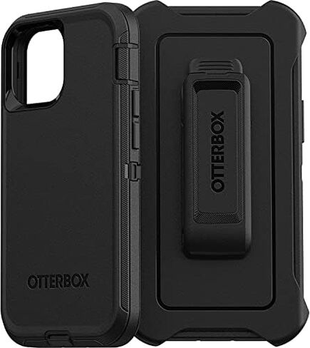 OtterBox Defender Series Case for Apple iPhone 13 Mini - Non-Retail Packaging (Black) in Saudi Arabia