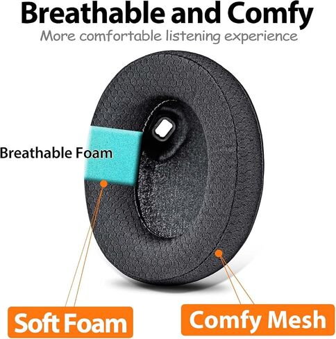 WH-1000XM4 Earpads Compatible with WH-1000XM4 1000XM4 Headphones with Tuning Pad I Breathable Replacement Ear Cushion (Breathable Mesh) in Kuwait