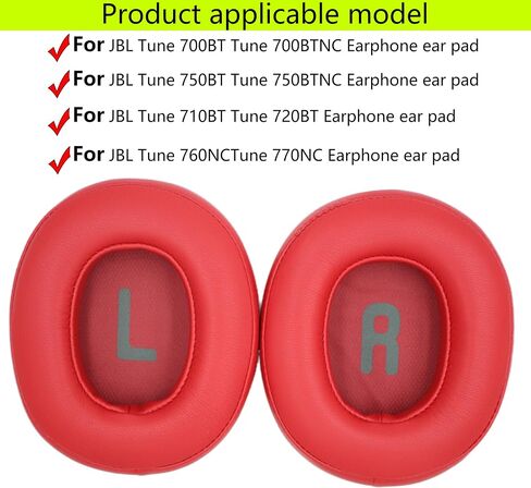 700BT Ear Pad Replacement Type Ear Pad Replacement Accessories Ear Pad Compatible with JBL Tune 700BT 700BTNC 710BT 750BT 750BTNC 760BTNC Earphone Ear Pad Replacement (Black) in Kuwait