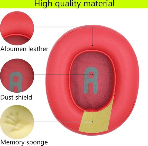 700BT Ear Pad Replacement Type Ear Pad Replacement Accessories Ear Pad Compatible with JBL Tune 700BT 700BTNC 710BT 750BT 750BTNC 760BTNC Earphone Ear Pad Replacement (Black) in Kuwait