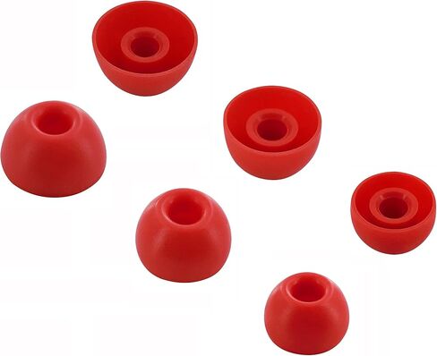 BLUEWALL Ear Tips eartips Compatible with Beats Solo Buds, 6 Pairs S/M/L Sizes Ear Tips Replacement Silicone Earbuds Tips, Compatible with Beats Solo Buds 6 Pairs Black in Saudi Arabia