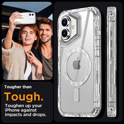 AICase for iPhone 16 Pro Max Case,Clear Built for MagSafe,3 in 1 Heavy Duty Drop Protection Rugged Shockproof/Drop/Dust Proof 3-Layer Protective Durable Magnetic Cover for iPhone 16 Pro Max 6.9"_3 in Kuwait