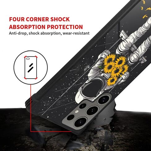 Compatible with Samsung Galaxy S24 Ultra Case,Samurai Galaxy S24 Ultra Cases for Boys Man,Soft TPU Bumper Desgin Anti-Scratch Shockproof Cover Case for Samsung S24 Ultra Case 6.9-inch in Saudi Arabia