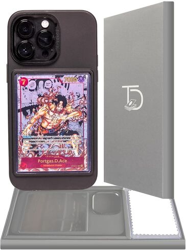 TopDeck Card/Photo Display Phone Case for iPhone 15 Pro Max | Clear TCG/Photo Display Top Loaders & Sleeves | Compatible Pokemon Cards, Sports, One Piece, Magic & More in Saudi Arabia