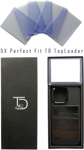 TopDeck Card/Photo Display Phone Case for iPhone 15 Pro Max | Clear TCG/Photo Display Top Loaders & Sleeves | Compatible Pokemon Cards, Sports, One Piece, Magic & More in Saudi Arabia