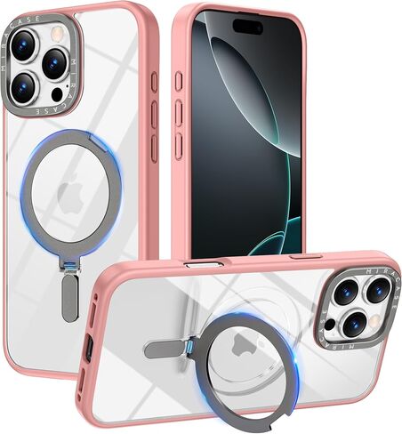 Miracase 2024 Magnetic for iPhone 16 Pro Max Case with Stand 6.9'' [Compatible with MagSafe] Shockproof Phone Case for iPhone 16 Pro Max with Flexible & Reliable Built-in Kickstand, Desert Brown in Saudi Arabia