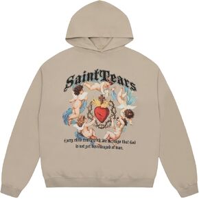 Chainsaw Man Men's Hip Hop Hoodie Cartoon Graphic Hooded Sweatshirts Pullover Trendy Fashion Printed Tops