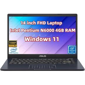 كمبيوتر محمول NewASUS Chromebook مقاس 14 بوصة عالي الدقة لطلاب الأعمال مع ذاكرة وصول عشوائي سعتها 4 جيجابايت وذاكرة وصول عشوائي 64 جيجابايت eMMC Intel Celeron N3350 WiFi وبلوتوث وكاميرا ويب من النوع C عبر الإنترنت جاهز للفصل الدراسي Chrome OS لمدة أسبوع A