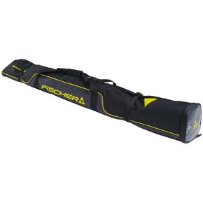 Fischer Alpine Race Adjustable Length Up to 190 cm Durable 1 Pair Ski Case with Double Zipper & Handle Straps