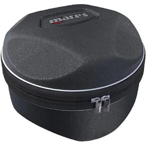 Mares Shell Round Protect Dive Computer Bag Scuba Diving Carry Case, Black, Shell Round (415865)