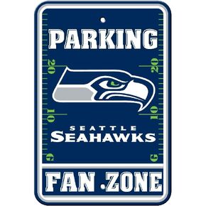 NFL Seattle Seahawks Fan Zone Parking Sign