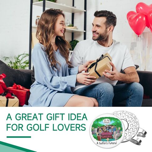 Golf Ball Marker with Magnetic Hat Clip, Funny Magnetic Golf Ball Markers for Putting Green, Magnetic Golf Ball Marker Holders for Golf Hats Bags Gloves Accessories in Kuwait