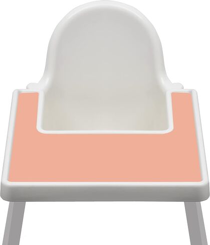 High Chair Placemat compatible with IKEA Antilop Baby High Chair - Dishwasher Safe, BPA Free Silicone Placemats – Baby Led Feeding Foods Placemat for Toddler and Babies (Sage Green) in Kuwait