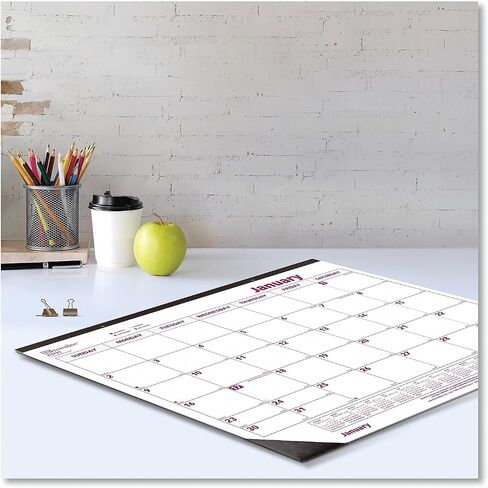 Brownline 2024 Monthly Desk Pad Calendar, 12 Months, January to December, 22" x 17" (C1731-24) in Saudi Arabia