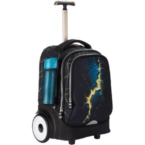UNIKER Rolling Laptop Bag for Laptop,Wheeled Backpack for Adult,Wheeled Suitcase,Softside Trolley Bag with Laptop Compartment