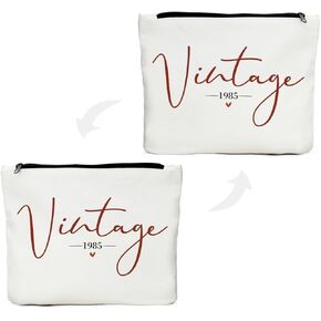 JIUWEIHU Women's 40th birthday gift, 1983 women's birthday gift, 40th birthday decoration gift - for friends, sisters, sisters, colleagues, girlfriends, bosses 40th birthday gift creativity - retro