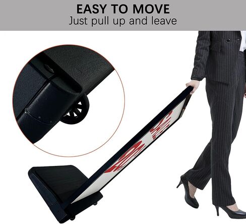 حامل عرض اللافتات الخارجية والداخلية مقاس 23.5 بوصة × 35.5 بوصة (لافتة خارجية جديدة) بقاعدة مملوءة بالماء in Kuwait