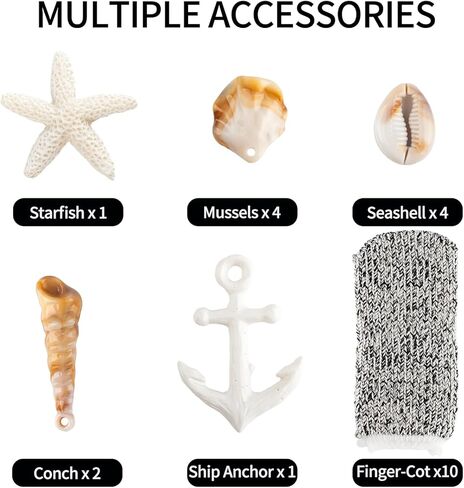 Yelsky 12oz أحجار زجاج البحر للحرف اليدوية، حصى زجاج البحر لحشو مزهرية الزفاف على الشاطئ، زجاج البحر السائب لتزيين خزان السلاحف السمكية، زجاج بحري مختلط باللون الأزرق والأبيض in Kuwait