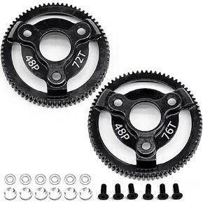 RC 48P 86T Spur Gear Hardened Steel Spur Gear Upgrades Part for Traxxas 1/10 Slash Stampede Rustler Bandit 2WD VXL XL-5 F-150 SVT, (86T) in Kuwait