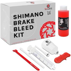 Bleed Kit for Shimano Hydraulic Mountain Bike MTB Brakes with 120ml Mineral Oil