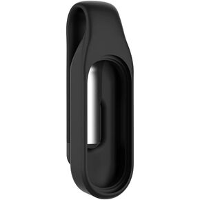 zuoshini Hook Clip Cover Compatible with Mi Band 7 Band, Soft Silicone Wristbands Sport Clip Protector Case for Women Men