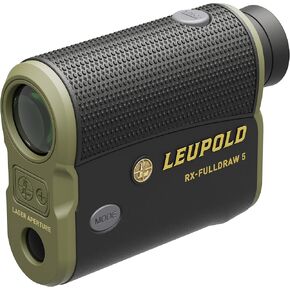 Leupold RX-FullDraw 5 Rangefinder with DNA with Black/Green OLED