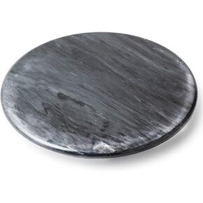 JEmarble Lazy Susan 12 inch Turntable with Aluminum Alloy Bearing, Smooth/Silent/Durable(Gray)(Premium Quality)