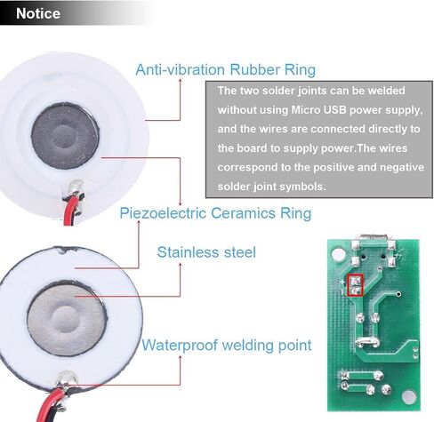 وحدة الانحلال، وحدة الترطيب، رذاذ مزدوج، مرطب USB، رذاذ مزدوج، لوحة دائرة القيادة، 740 فتحة، 5 ميكرومتر، رذاذ صغير يسهل اختراقه مع حامل مرطب، مسحة قطنية، كابل USB من النوع C in Saudi Arabia