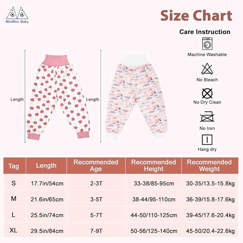 سروال حفاضات MOEMOE BABY قصير مقاوم للماء للحفاضات القصيرة للأولاد سروال تدريب للتبول اللاإرادي أثناء الليل للأطفال in Kuwait