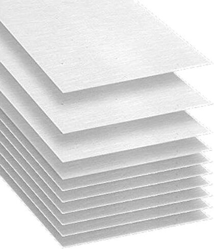 Printable Inkjet Primed Gessoed 8.5" x 11" Canvas Paper Sheets (50 Sheets) in Saudi Arabia
