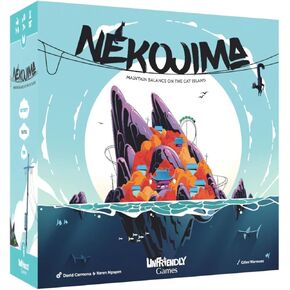 Nekojima | Family Friendly | Dexterity Party Game | 1-5 Players | 15 Minutes