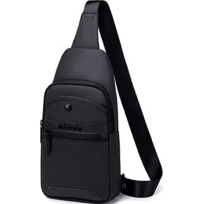 Arctic Hunter Mens Sling Bag,Shoulder Bag,Crossbody Bag for Men,Chest Bag,Daypack,Include Shockproof Compartment for IPad,Suitable for College,Outdoor Travels and Business 13001