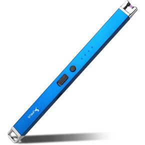 ولاعة كهربائية بدون لهب مقاومة للرياح ولاعة USB قابلة لإعادة الشحن مع قفل أمان لشمعة الشواء والمطبخ المنزلي in Kuwait