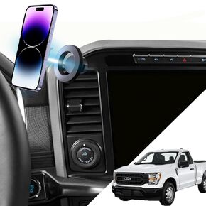 Ford F150 Phone Mount 2024 F150 Mount Magnetic Phone Holder for 2023 Ford F150 Accessories2024 F150 Phone Holder 2024 2023 2022 2021 Compatible for All Cell Phones