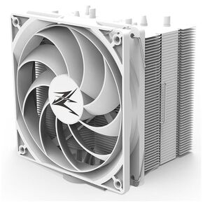 Zalman 10X Performance White، مبرد وحدة المعالجة المركزية فائق الأداء، Intel LGA1700/1200/1151، AMD Ryzen AM5 AM4، مروحة حلقية قوية 135 مم 1500 دورة في الدقيقة، 75 CFM، 180W TDP، 4 أنابيب حرارة نحاسية in Kuwait