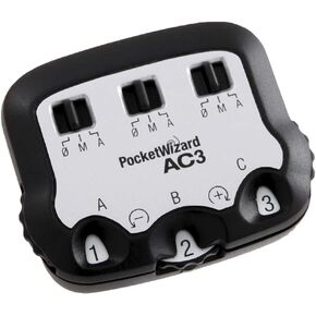 جهاز التحكم PocketWizard AC3 ZoneController لكاميرات Canon - أسود