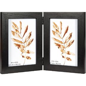 White 5x7 Picture Frames Set 3 Packs, Display Picture 4x6 with Mat, HD Glass Photo Frame for Table Top and Wall Mounting in Saudi Arabia