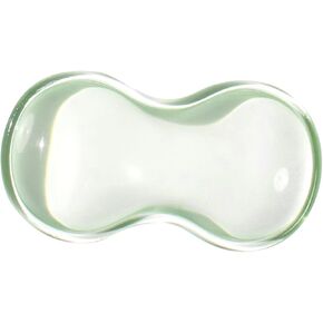Clear Gel Wrist Rest for Keyboard and Mouse, White Silicone Keyboard Wrist Rest Set, Cute Ergonomic Wrist Rest for Keyboard 60%/75%(White)