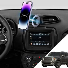 Jeep Renegade Phone Mount Renegade Mount Magnetic Phone Holder for 2023 Jeep Renegade Accessories Renegade Phone Holder 2015-present Compatible for All Cell Phones