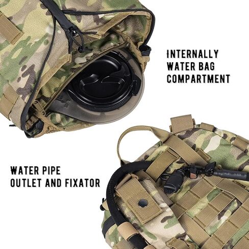 Tatical Helmet Backpack,Warrior Assault Systems Large Helmet Bag Cargo Molle Head Protection Kit Pack (MC) in Saudi Arabia