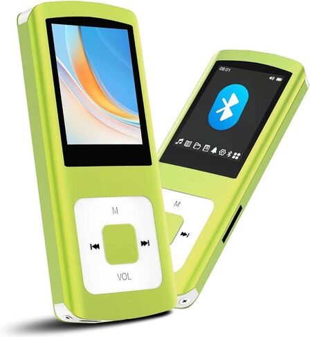 مشغل MP3، مشغل موسيقى Hotechs HiFi 16GB مع بلوتوث 5.0، مع مسجل صوت/فيديو/عارض صور/كتاب إلكتروني/راديو FM in Saudi Arabia