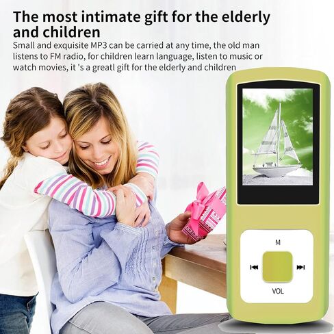 مشغل MP3، مشغل موسيقى Hotechs HiFi 16GB مع بلوتوث 5.0، مع مسجل صوت/فيديو/عارض صور/كتاب إلكتروني/راديو FM in Saudi Arabia