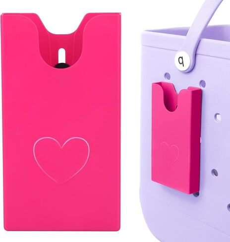Phone Holder for Bogg Bag, Compatible with XL/Original/Baby Bogg Bag Accessories Insert, Universal ABS Plastic Cell Phone Case Holder Accessories for Bogg Bag Phone Holder White in Saudi Arabia