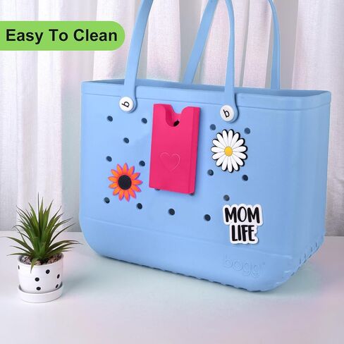 Phone Holder for Bogg Bag, Compatible with XL/Original/Baby Bogg Bag Accessories Insert, Universal ABS Plastic Cell Phone Case Holder Accessories for Bogg Bag Phone Holder White in Saudi Arabia