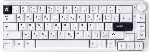 GK GAMAKAY أغطية مفاتيح يابانية بيضاء 129 مفتاحًا PBT Dye-Sub باللون الأبيض مجموعة أغطية مفاتيح بسيطة مناسبة للوحة مفاتيح الألعاب الميكانيكية LK67 TK75 MK61/87/98/104/108 (أبيض ياباني) in Saudi Arabia