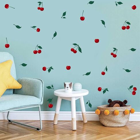 الفراولة جدار صائق خمر الرجعية الفاكهة ملصقات الحائط بوهو الحضانة الشارات للجدار الفراولة ملصقات القابلة للإزالة بوهو ملصقات الحائط للأطفال غرفة نوم الطفل ديكور المطبخ in Kuwait
